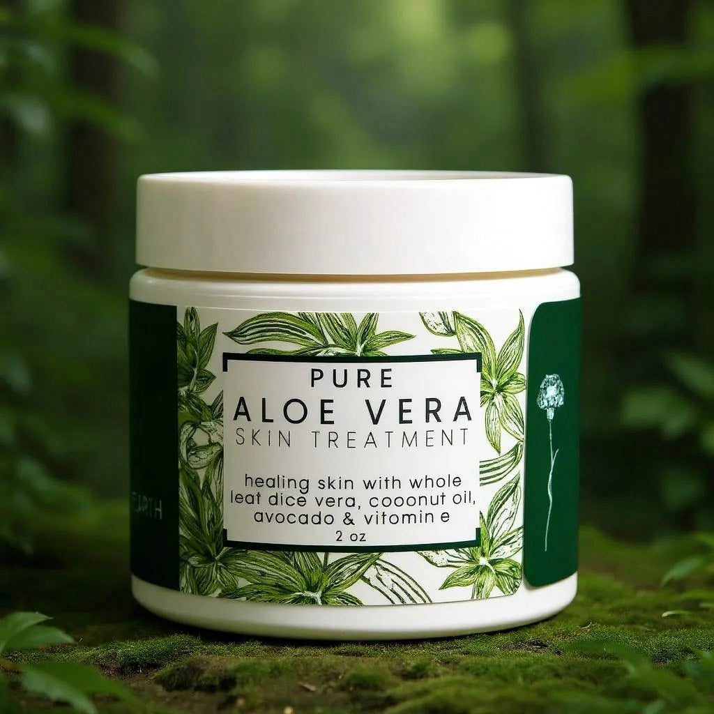 Pure Aloe Vera Skin Treatment