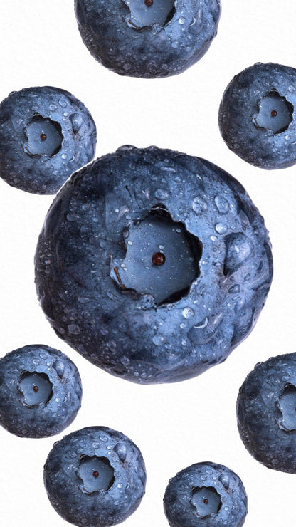 Blueberry Lip Balm by Made from Earth product front view natural lip treatment