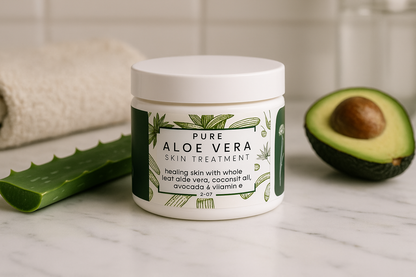 Pure Aloe Vera Skin Treatment