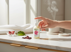 Made from Earth Rosehip + Hibiscus Face Serum for soft, smooth, sensitive skin. Moisturizing serum calms and hydrates.
