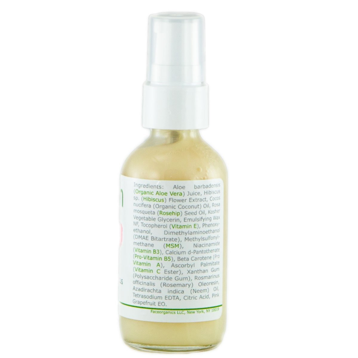 Made from Earth Rosehip + Hibiscus Facial Serum for soft, smooth, sensitive skin. Moisturizing serum with rosehip oil and hibiscus extract.