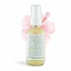 Made from Earth Rosehip + Hibiscus Facial Serum for soft, smooth, sensitive skin. Moisturizing serum with aloe vera and hibiscus.