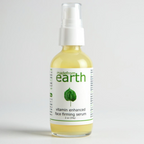 Made from Earth Vitamin Enhanced Face Firming Serum with organic vitamins and botanicals, 2 oz bottle.