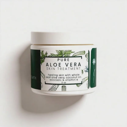 Pure Aloe Vera Skin Treatment