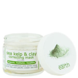 mask Sea Kelp & Clay Correcting Mask <h3>Refines complexion and pores using earth clay and pacific ocean sea kelp.</h3> Our clays contain properties that minimize pores, control oil and remove dead skin cells. The Sea Kelp & Clay Correcting Mask contains multiple organic ingredients and ocean minerals. Rich in antioxidant properties, the mask will soften and detox the skin. Users will experience a face tightening effect while the mask is drying. It is during the drying processes that dirt, oil and impurities are lifted from the face and into the clay mask. When the clay mask is washed off, so are the impurities that were trapped in the clay during the drying process. 2 oz. Recommended for all skin types, including sensitive skin. Users can expect visible results after one use.