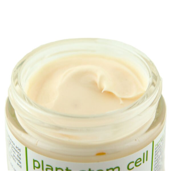 plant stem cell open Plant Stem Cell Therapy <h3>Organic plant stem cells and botanical hyaluronic acid.</h3> Skin breakthrough using botanical hyaluronic acid and organic plant stem cells. Our high-potency stem cells are sustainably harvested from the delicate Globularia Cordifolia Flower and the Undaria Pinnatifida sea vegetable. The this combined complex provides skin with a self-renewal capability, vitamins and extracts to keep skin fresh and glowing. 2 oz. The formula is designed to keep skin hydrated, and, help reduce the appearance of fine lines and wrinkles. The ingredients in this therapy are certified organic, and rich in antioxidant and plant oil ingredients. The therapy is ideal for normal, dry and sensitive skin types.