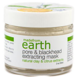 pore and blackhead mask sealed2 Pore & Blackhead Extracting Mask Formulated with natural earth clays to work deep into the pores and remove dirt and blackheads. The unique formula consists of kaolin clay, smectite clay, herbs, extracts and citrus oils. The mask works to shrink pores and eliminate impurities from beneath the skin's surface. Apply the mask onto a damp face and allow the mask to dry. This should take about 5-10 minutes. As the mask dries, it absorbs all the toxins and blackheads in your pores. When the mask is washed off, so are all the impurities it has collected. After removing the mask, users can expect to see a noticeable difference in pore size and complexion after just one use. 2 oz 59 ml